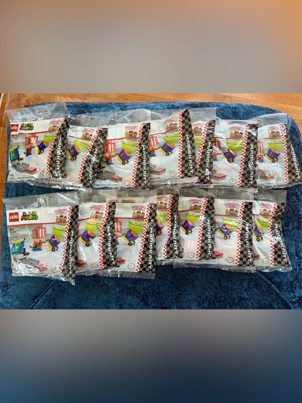 Party Favor Pack — Purple Kart Mini Figures (Set of 14